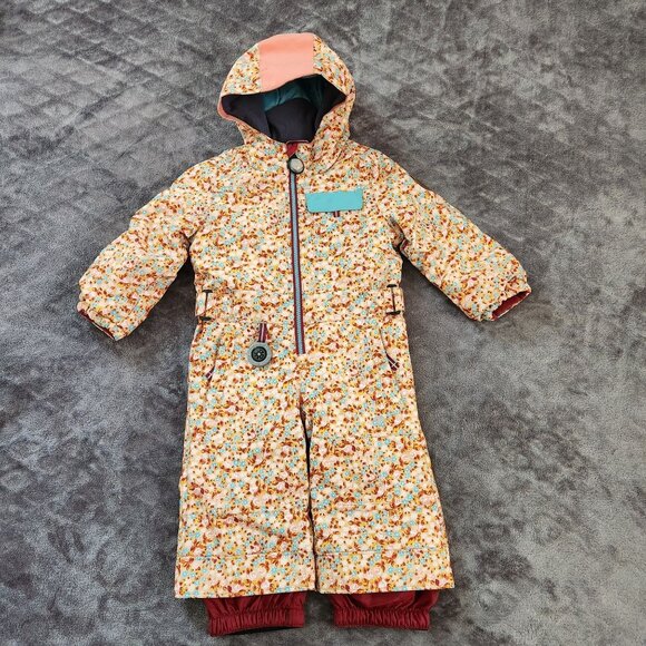 Obermeyer Kid's Quinn One-Piece Snowsuit for Toddler Size 2 - Picture 1 of 7